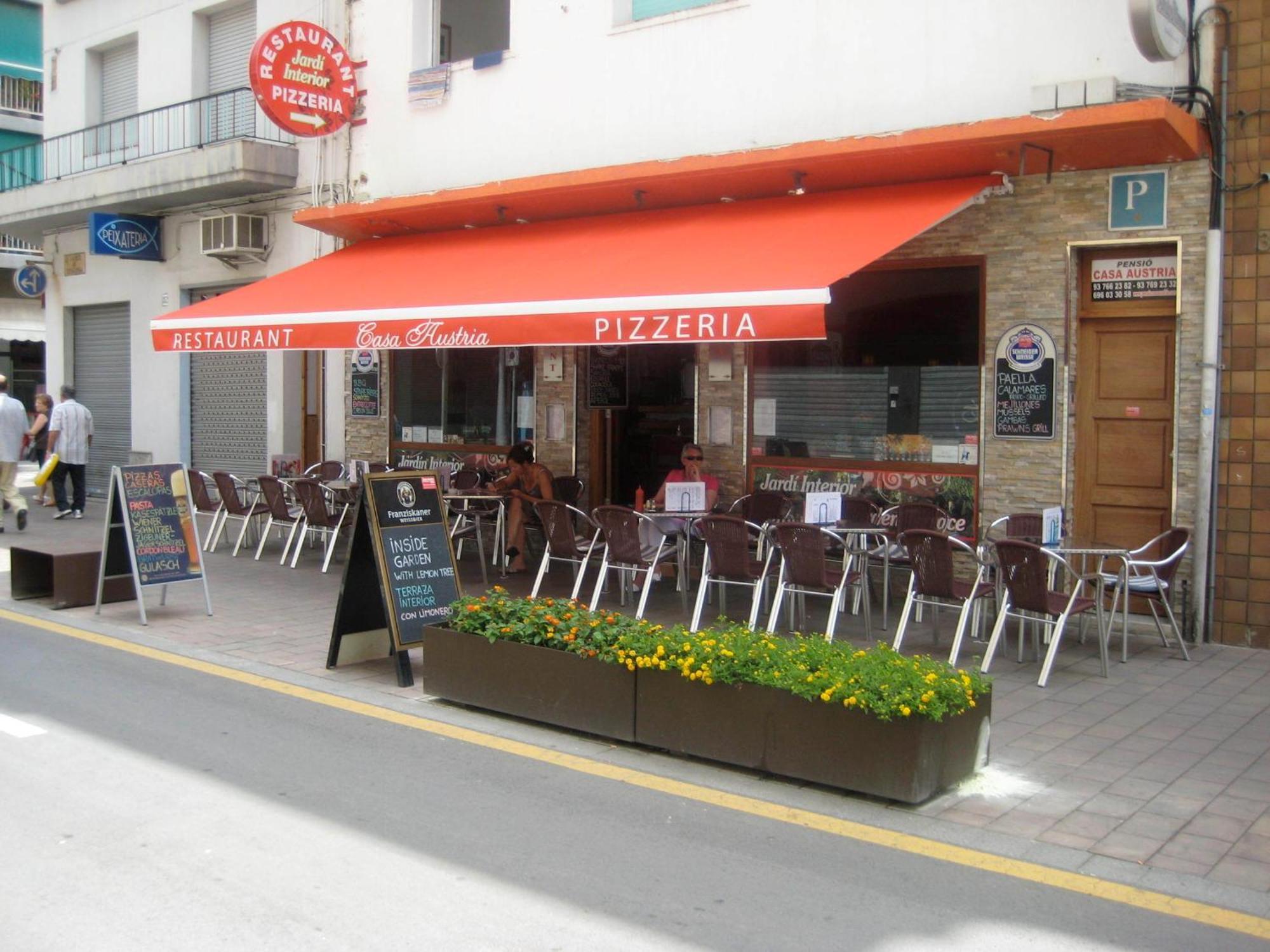 Pension Casa Austria Calella Eksteriør billede