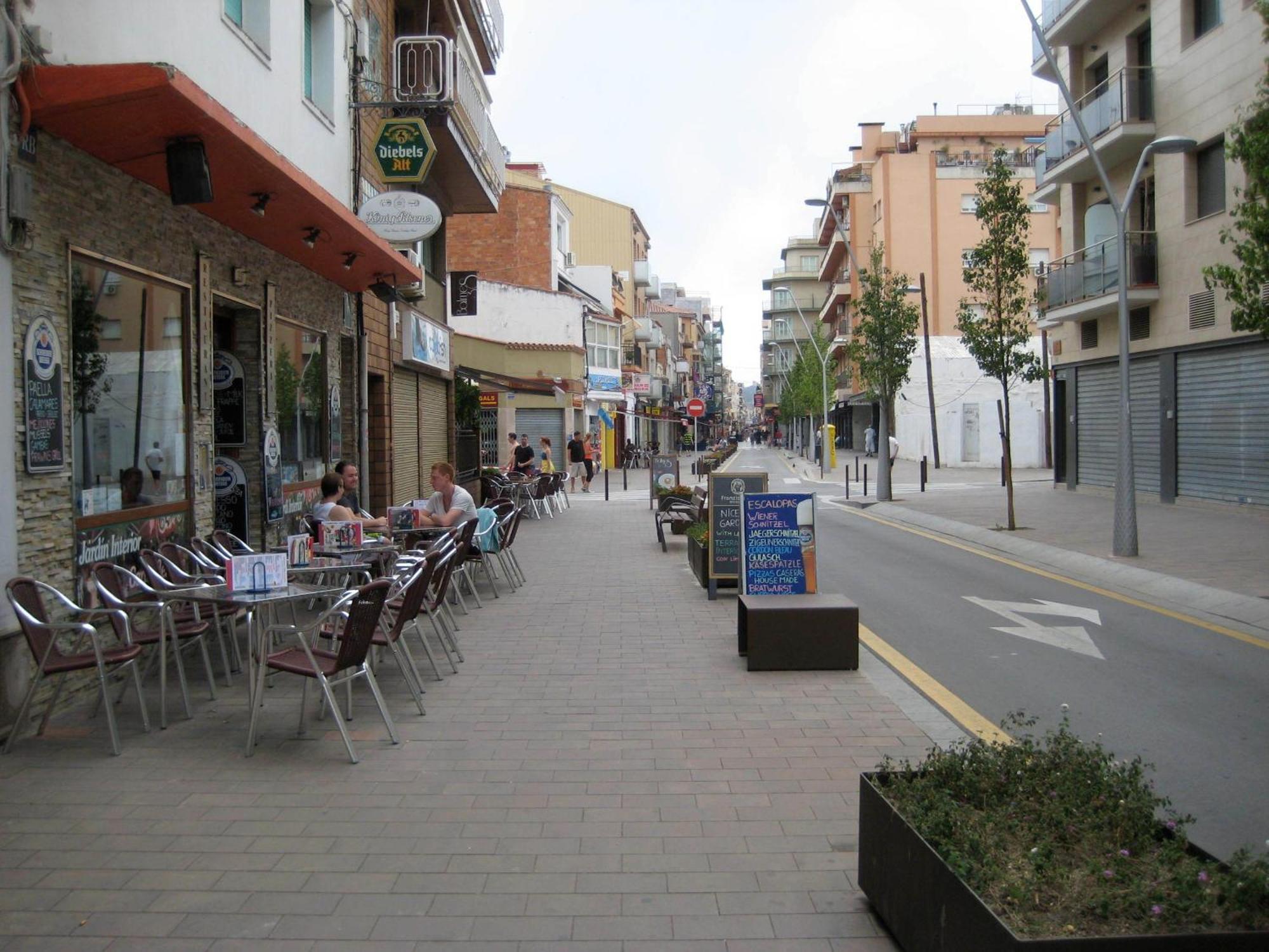 Pension Casa Austria Calella Eksteriør billede