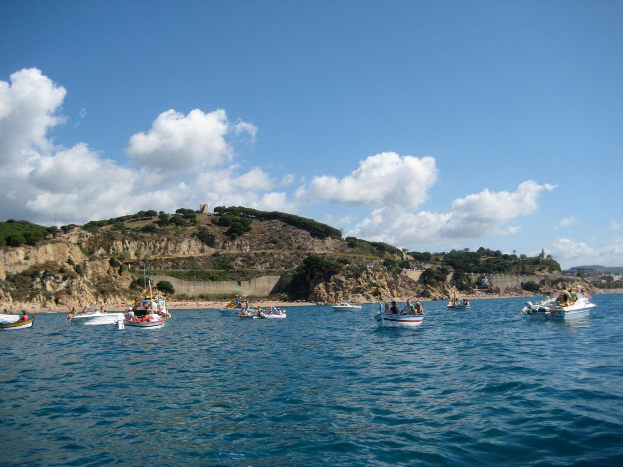 Pension Casa Austria Calella Eksteriør billede