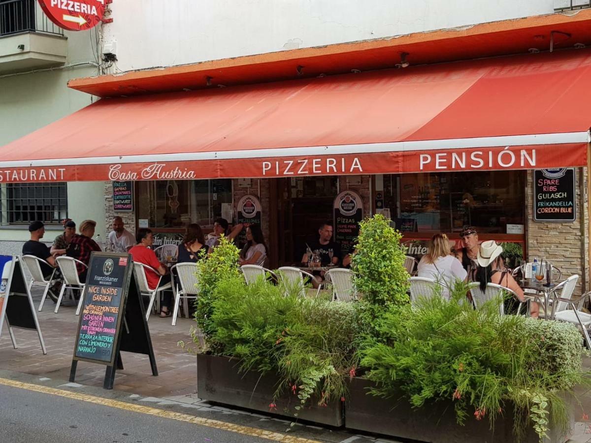 Pension Casa Austria Calella Eksteriør billede